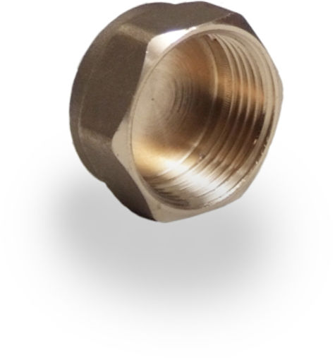 Picture of 3/8" Brass Cap