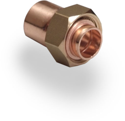 Picture of 15mm x 1/2" End Feed Straight Tap Connector