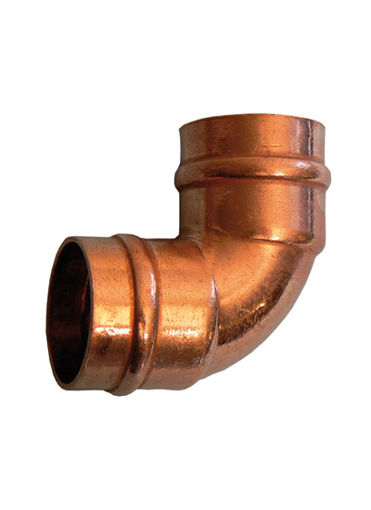Picture of Prepacked 22mm Solder Ring Elbows