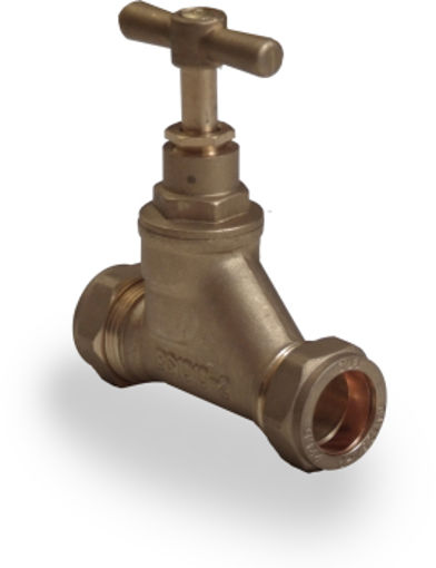 Picture of 15mm Brass Stopcock