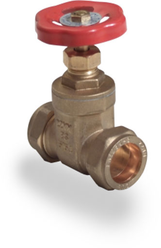 Picture of 15mm Brass Gate Valve