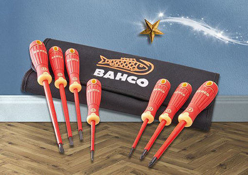 Picture of Bahco VDE Screwdriver Set in Wallet