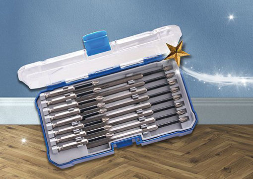 Picture of Faithfull Long Impact Bit Set in Case