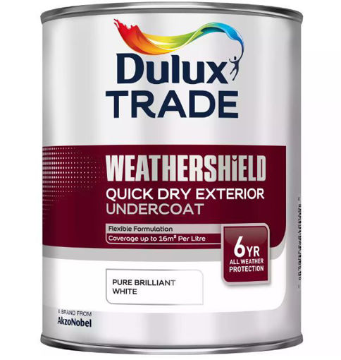 Picture of Dulux Trade Weathershield Quick Dry Exterior Undercoat