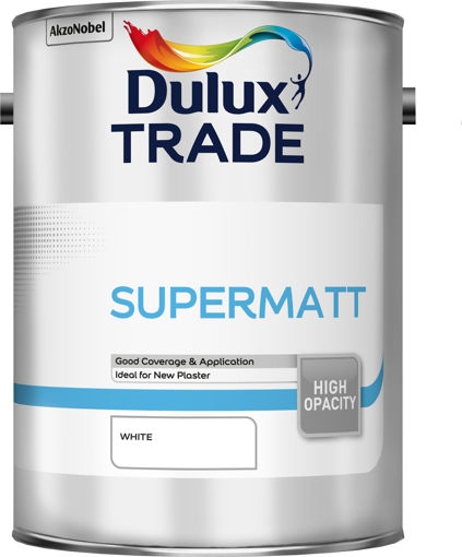 Picture of Dulux Trade Supermatt White