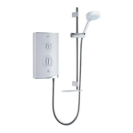 Picture of Mira Sport White & Chrome Electric Shower
