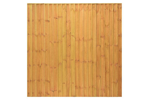 Picture of Grange Featheredge Fence Panel (Brown) 1.8m