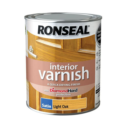 Picture of Ronseal Interior Varnish Satin 750ml