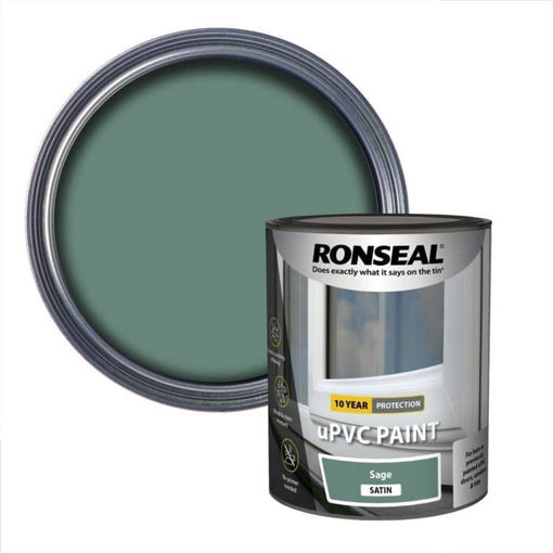 Picture of Ronseal uPVC Paint Satin 750Ml