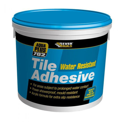 Picture of Everbuild 702 Water Resistant Tile Adhesive