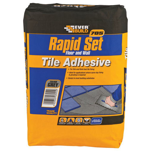 Picture of Everbuild 705 Rapid Set Tile Mortar