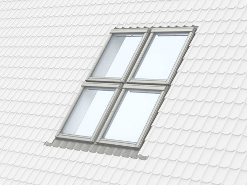 Picture of Velux 120mm Triple Tile Flashing with 100mm Gap