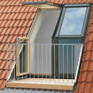 Picture of Velux CABRIO Double Roof Balcony with Tile Flashing