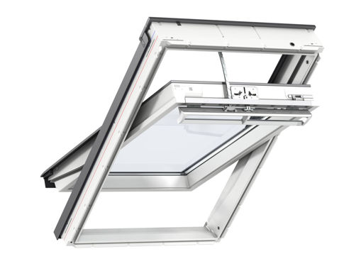 Picture of Velux White Laminated INTEGRA Electric Centre Pivot Window