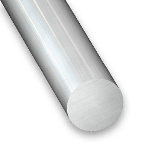 Picture of 6mm Round Aluminium Rod 1m