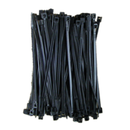 Picture of 160mm Black Cable Ties