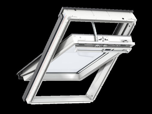 Picture of Velux White Laminated INTEGRA Electric Centre Pivot Window with Triple Glazing - 1140mm