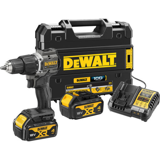 Picture of Dewalt 100 Year Anniversary 18V XR Brushless Compact Combi Hammer Drill