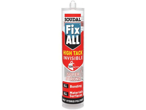 Picture of Soudal Fix All High Tack Invisible Sealant