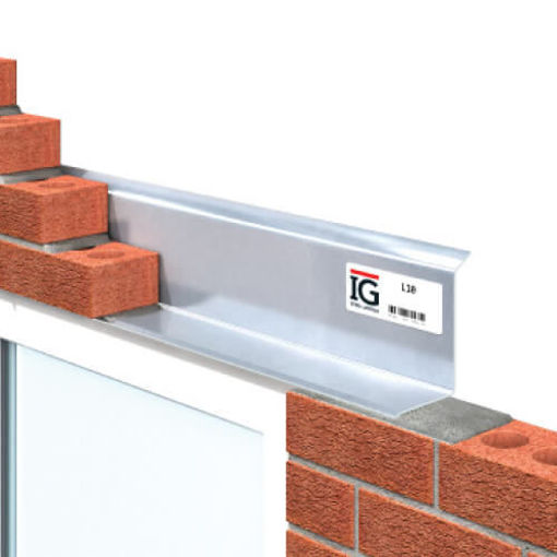 Picture of IG 100mm Steel Solid Wall Lintel
