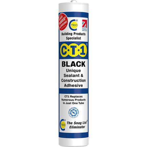 Picture of CT1 Construction Sealant/Adhesive Black 290ml