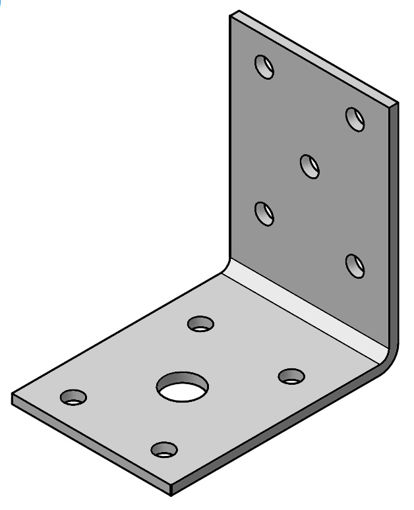 Picture of Expamet Angle Bracket 50mm x 50mm x 35mm