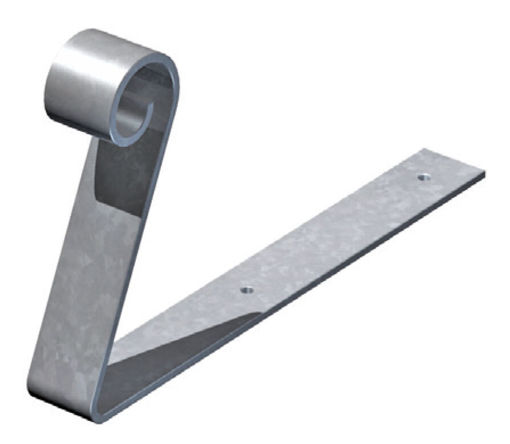 Picture of Expamet Scrolled Hip Iron