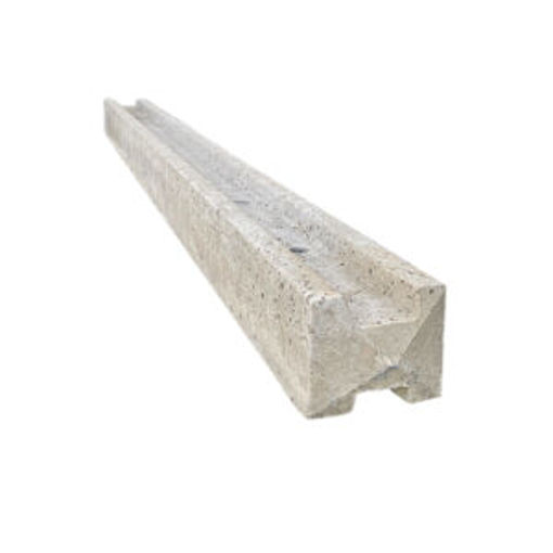 Picture of 2440mm (8') Concrete Slotted End Fence Post