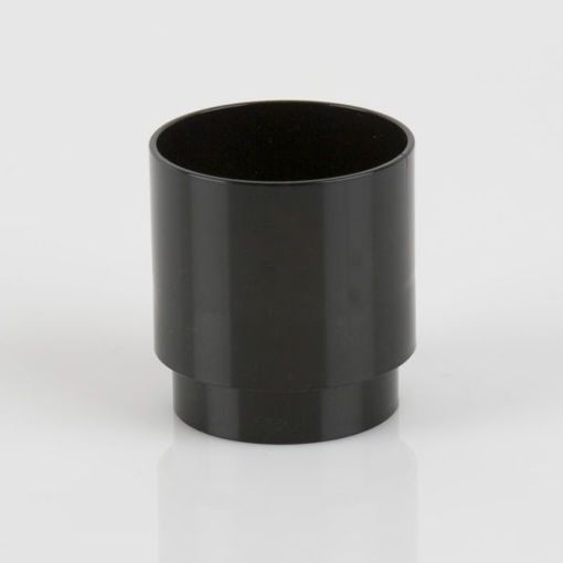 Picture of Brett Martin 68mm Black Round Downpipe Connector