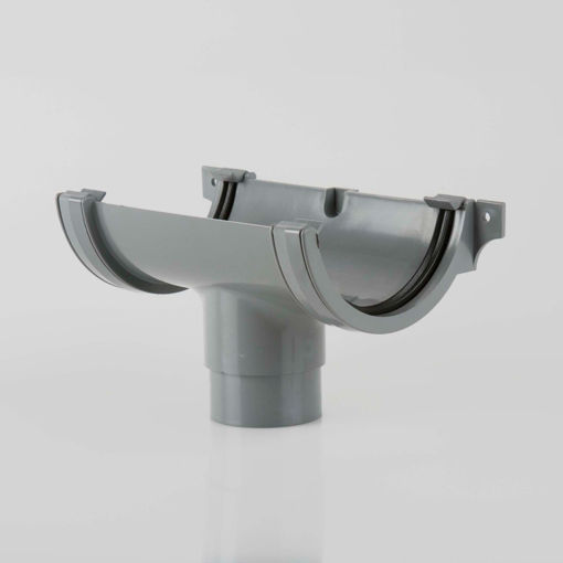 Picture of Brett Martin 112mm Grey Round Running Outlet