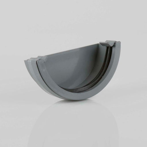 Picture of Brett Martin 112mm Grey Round External Stopend
