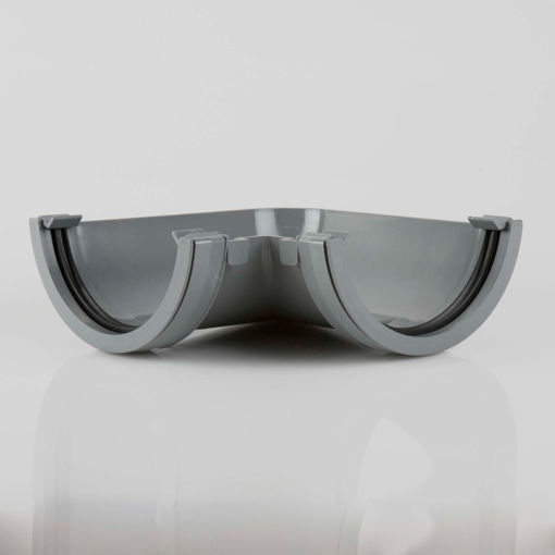 Picture of Brett Martin 112mm Grey Round 90° Angle