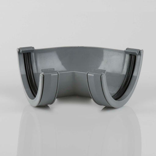 Picture of Brett Martin 112mm Grey Round 135° Angle