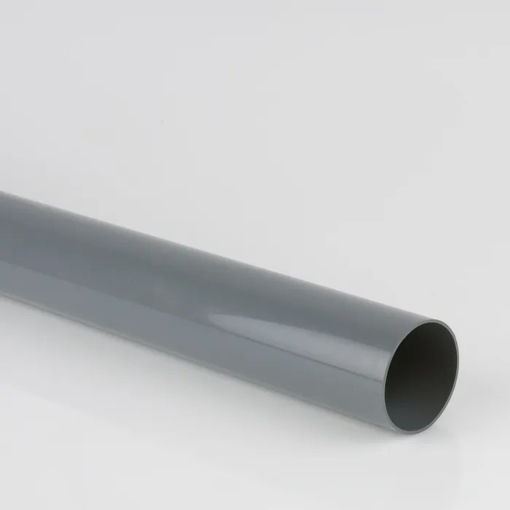 Picture of Brett Martin 68mm Grey Round Downpipe 2.5m