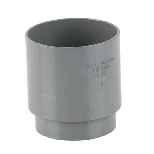 Picture of Brett Martin 68mm Grey Round Downpipe Connector