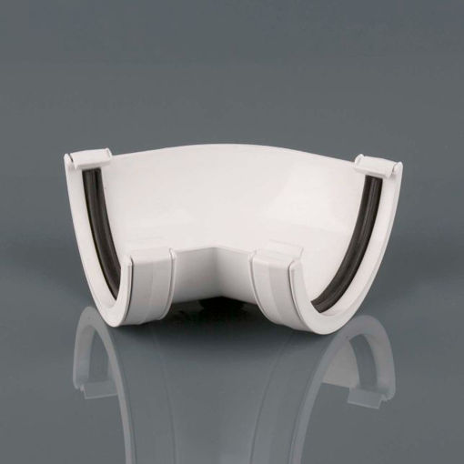 Picture of Brett Martin 112mm White Round 135° Angle