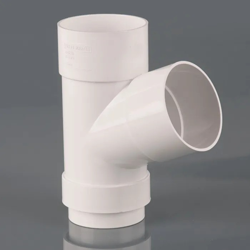 Picture of Brett Martin 68mm White Downpipe 112.5° Branch