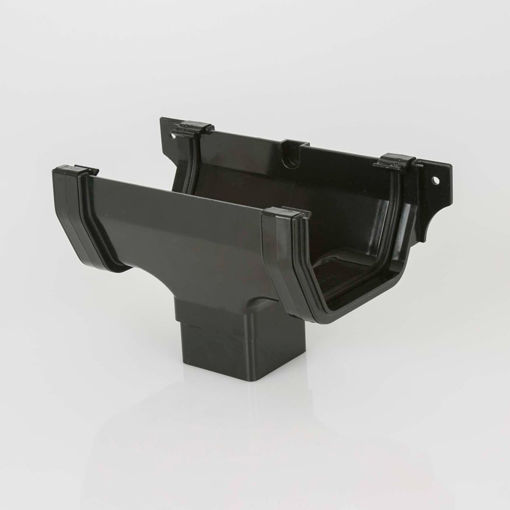 Picture of Brett Martin 114mm Black Square Running Outlet