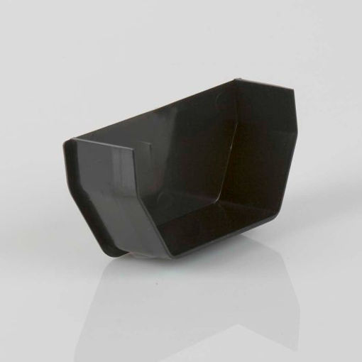 Picture of Brett Martin 114mm Black Square Internal Stopend