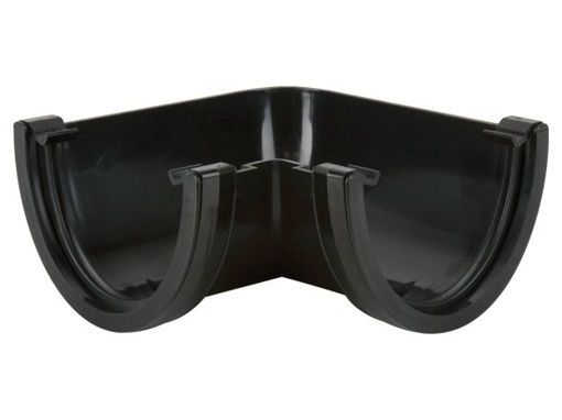 Picture of Brett Martin 115mm Black Deep 90° Angle