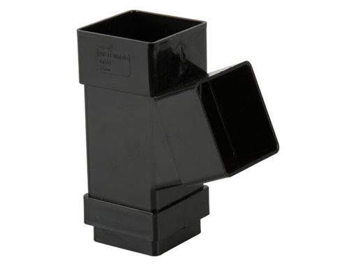 Picture of Brett Martin 65mm Black Square 112.5° Branch
