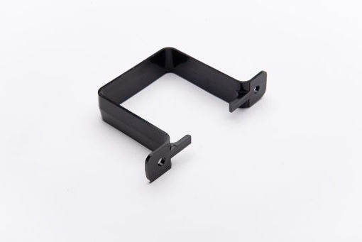 Picture of Brett Martin 65mm Black Square Close to Wall Downpipe Bracket