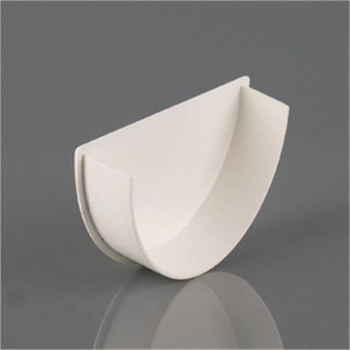 Picture of Brett Martin 115mm White Deep Internal Stopend