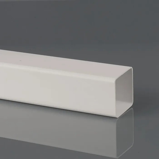 Picture of Brett Martin 65mm White Square Downpipe 4m