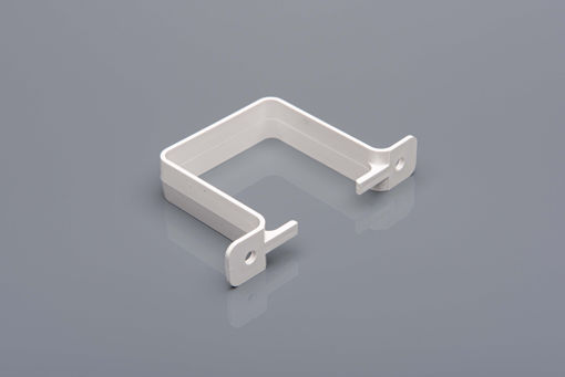Picture of Brett Martin 65mm White Square Close to Wall Downpipe Bracket