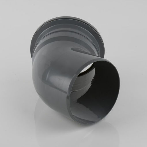 Picture of Brett Martin 110mm Grey 135° Single Socket Pushfit Bend