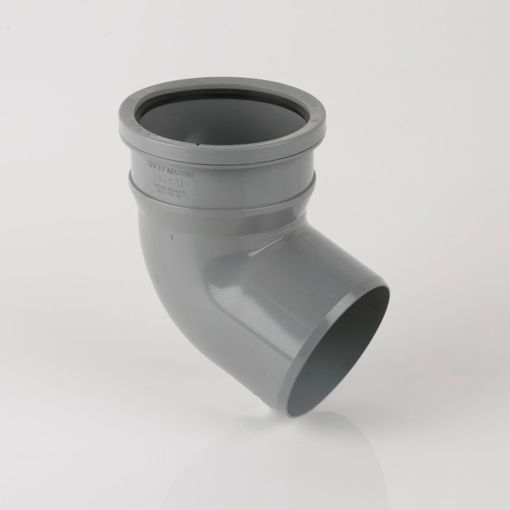 Picture of Brett Martin 110mm Grey 112.5° Double Pushfit Bend