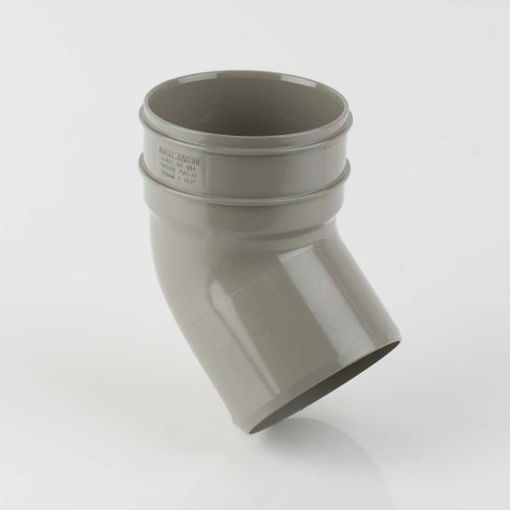 Picture of Brett Martin 110mm Grey Solvent 135° Single Socket Bend