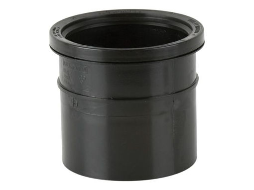 Picture of Brett Martin 110mm Black Single Socket Pipe Connector