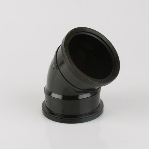 Picture of Brett Martin 110mm Black 135° Double Socket Bend